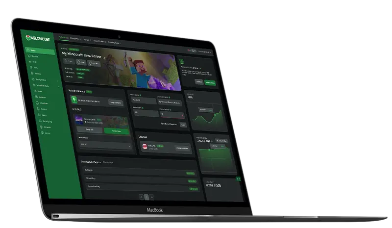 Minecraft Server Hosting Control Panel