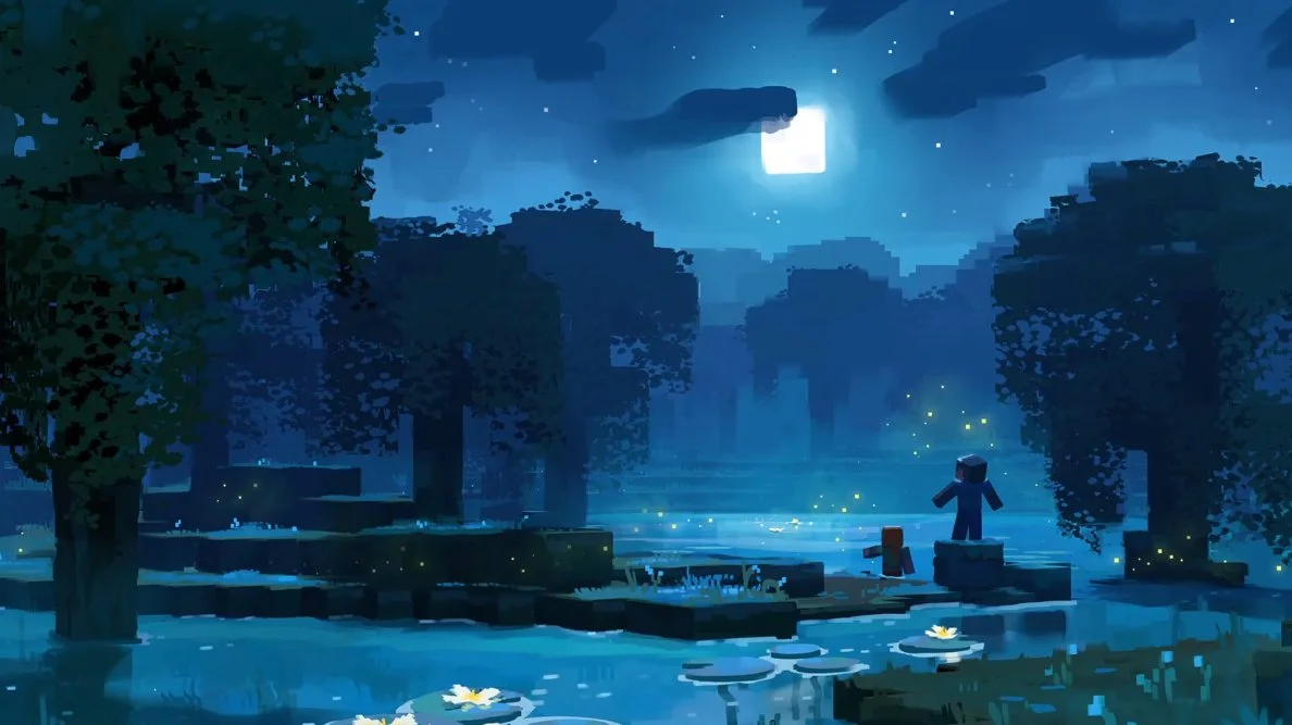 Minecraft Fireflies Concept Art