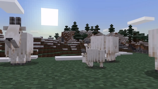 Minecraft Goats and Cliffs Screenshot