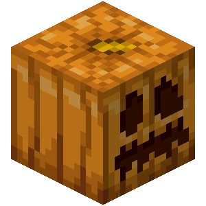 Minecraft Carved Pumpkin