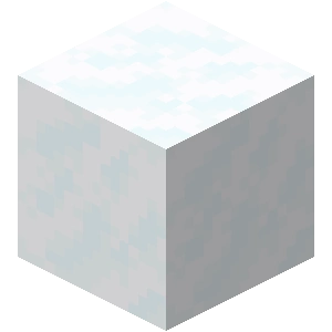 Minecraft Snow Block