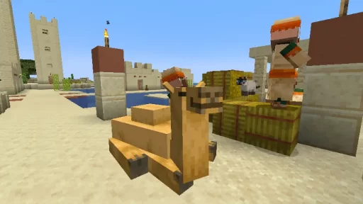 Minecraft 1.20 Features: Camel Screenshot