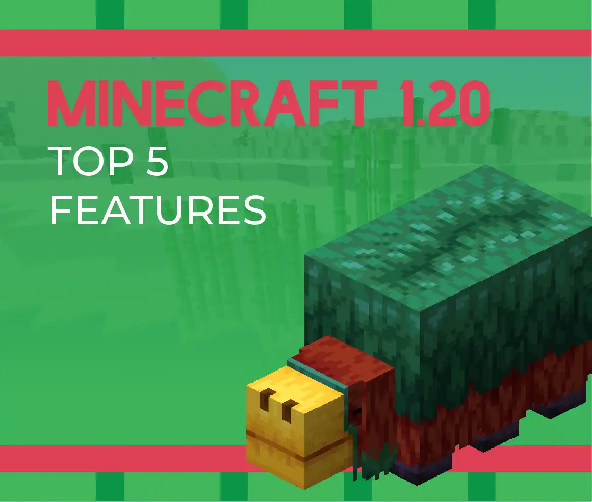 Minecraft 1.20 Features Header Image