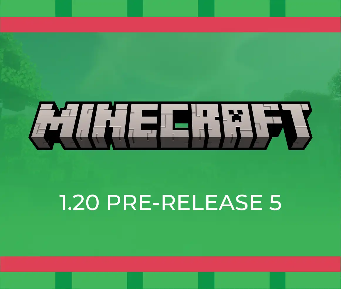Minecraft 1.20 Pre-Release 5 Header Image