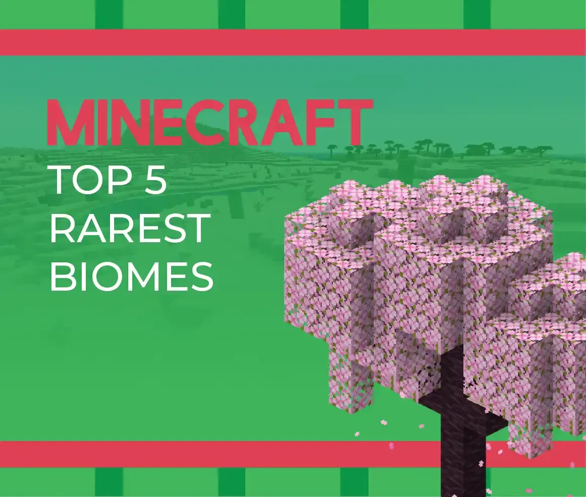 Rarest Minecraft Biomes Header Image