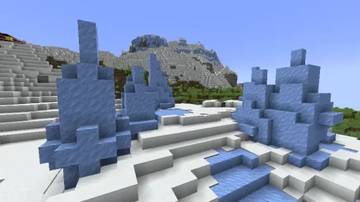 Rarest Minecraft Biomes: Ice Spikes Screenshot