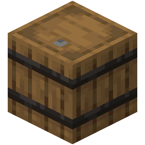 Minecraft Barrel Block