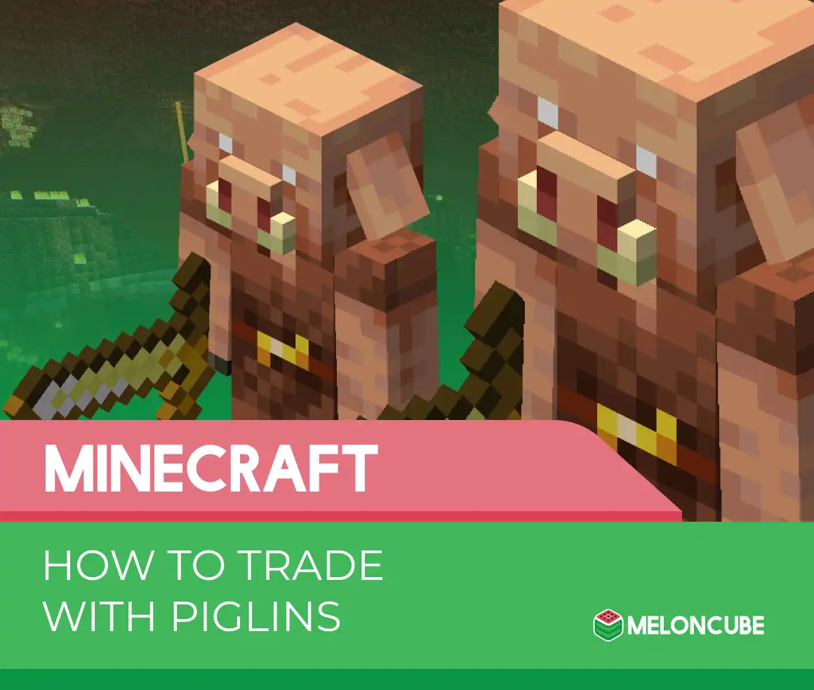 How to Trade with Piglins Header Image