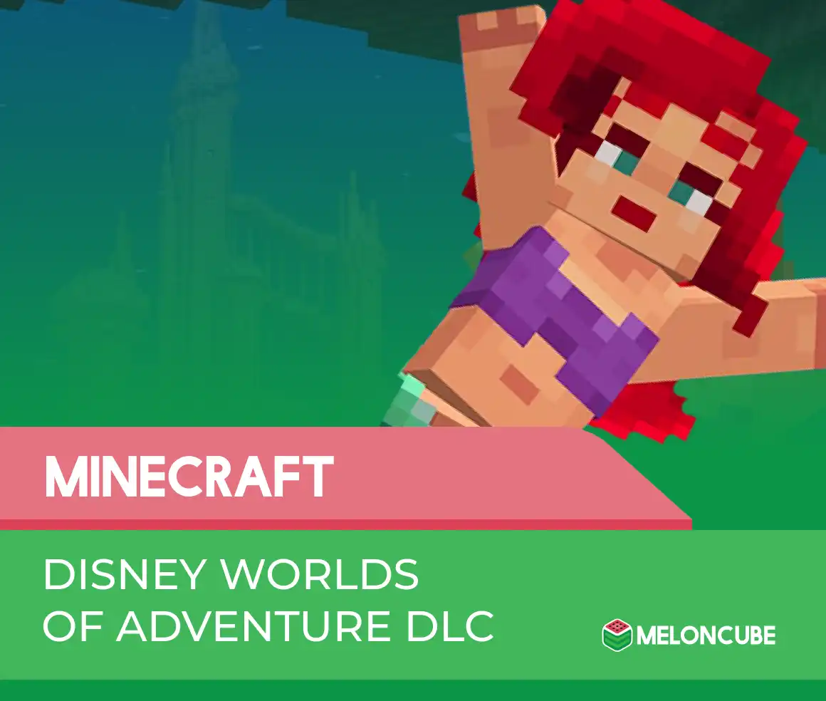 Minecraft Disney Worlds of Adventure DLC Header Image