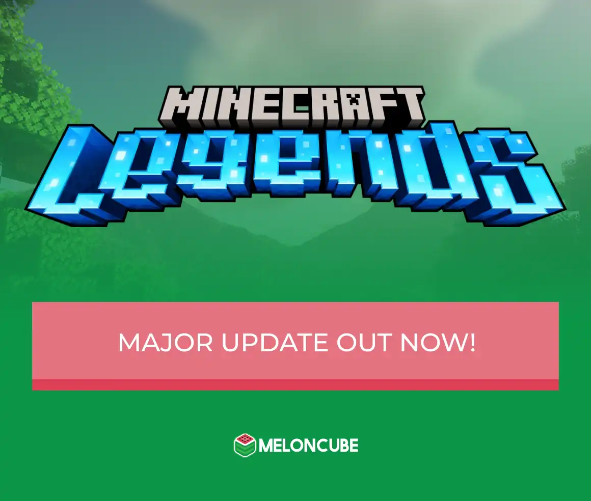 Minecraft Legends Major Update Header Image