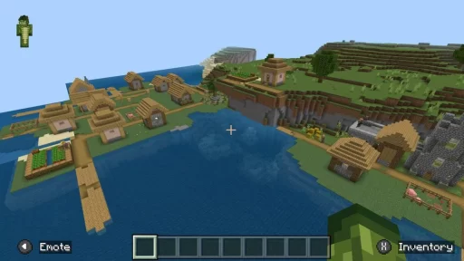 Minecraft 1.20 Seeds: Action Packed Spawn Screenshot