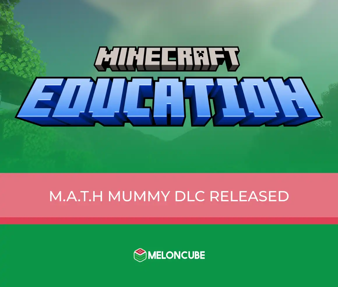 Minecraft Education M.A.T.H Mummy DLC Header Image