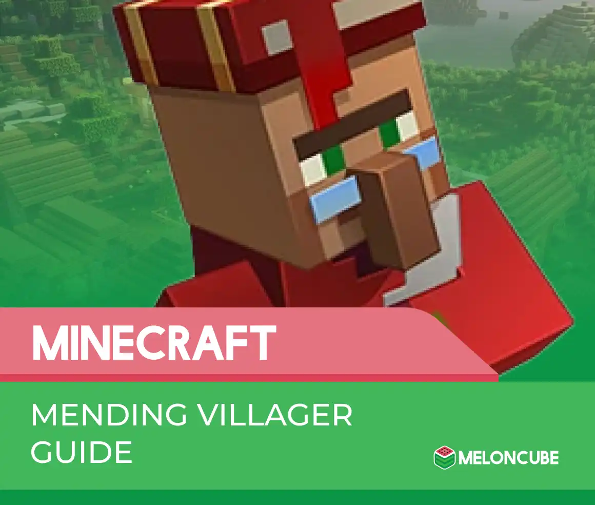 Minecraft 1.20.2 Mending Villager Header Image