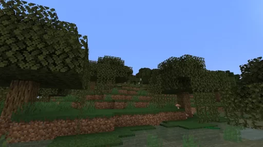Minecraft 1.20.2 Swamp Biome Screenshot