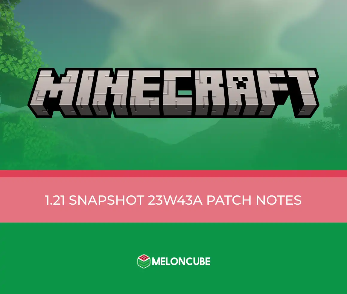 Minecraft 1.21 Snapshot 23W43A Header Image