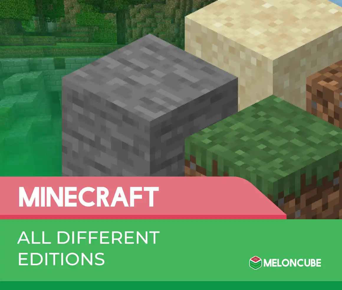All Minecraft Editions Header Image