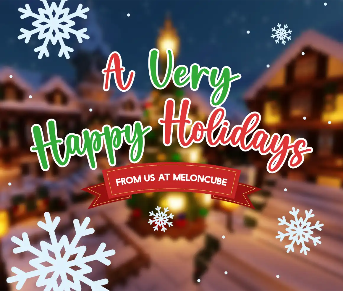 A Very Happy Holidays From MelonCube Hosting Header Image