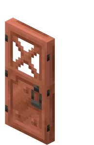 Minecraft 1.21 Copper Door Block