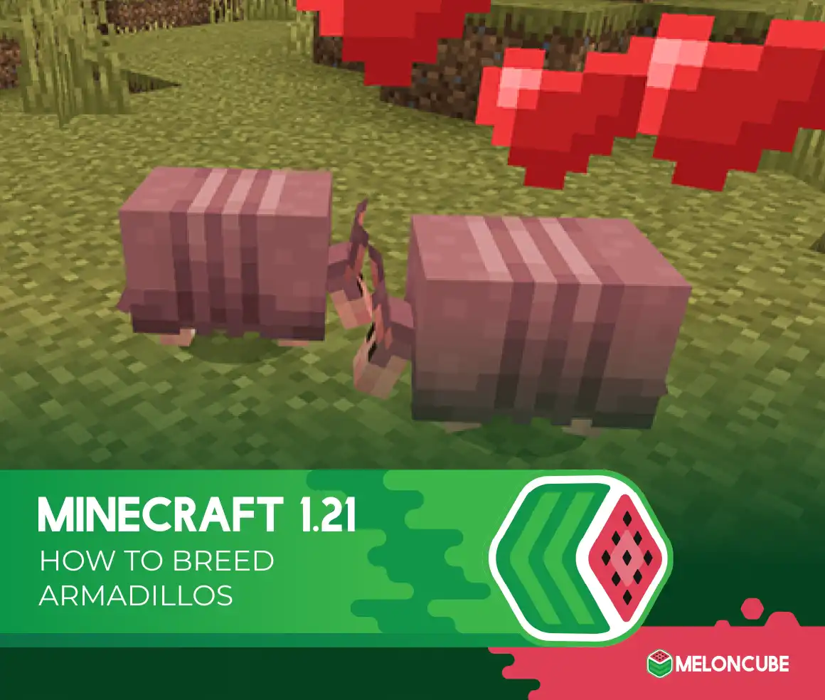 How to Breed Armadillos in Minecraft 1.21 Header Image