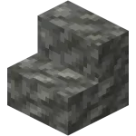 Minecraft 1.21 Tuff Stairs Block