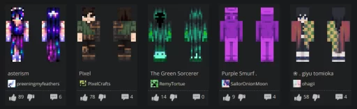 Skindex Skin Gallery Screenshot