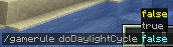 Minecraft Daylight Cycle Command Example