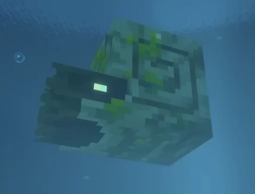 Minecraft Zombie Nautilus