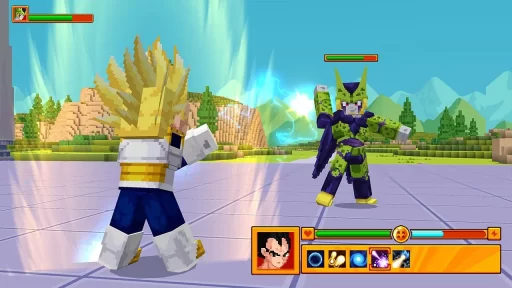 Minecraft Dragon Ball Z DLC Screenshot