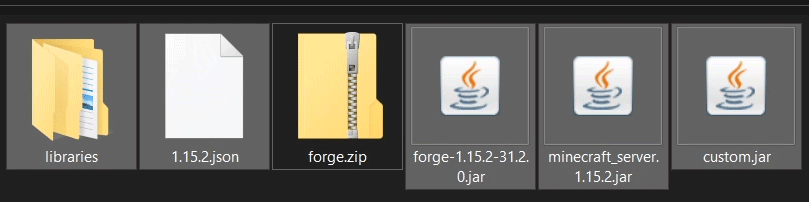 how to make a forge minecraft server
